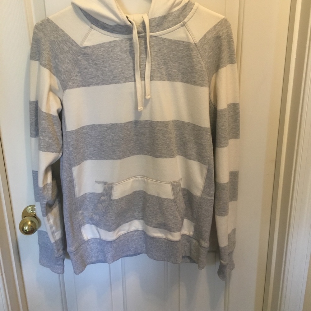 Striped hoodie